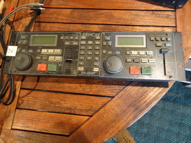 Denon DN2500F remote control unit. ...