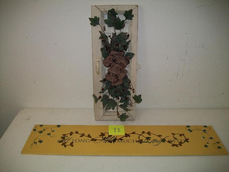 lot 11 image: This lot includes 2 pieces of art. ...