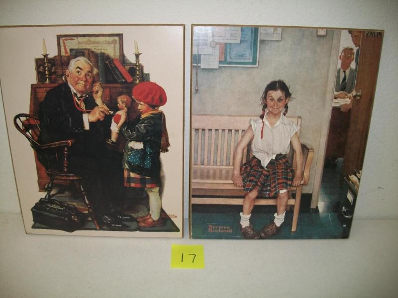 lot 17 image: This lot includes 2 Norman Rockwell...