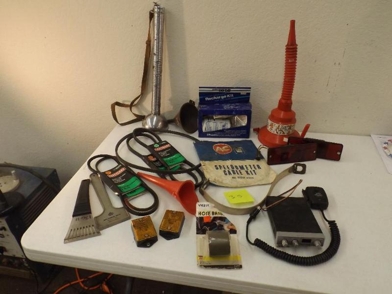 lot 35 image: This lot includes various automotiv...
