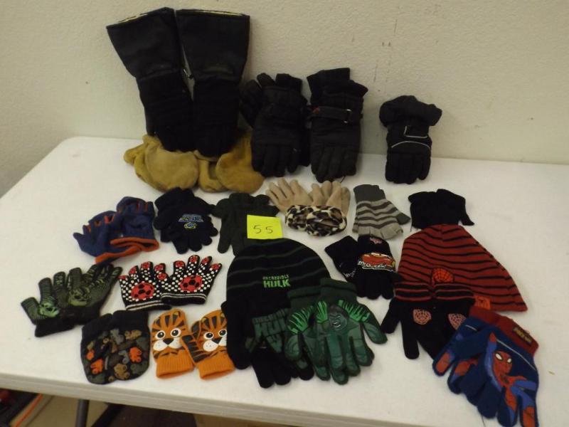 lot 55 image: This lot includes 13 pairs of glove...