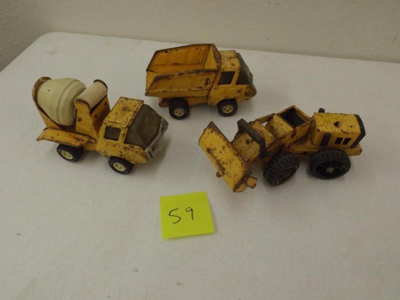 lot 59 image: Tonka Tonka Tonka 1 Dumper, 1 m...