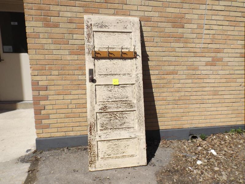 lot 63 image: Vintage door 30&quotW x 80" H...