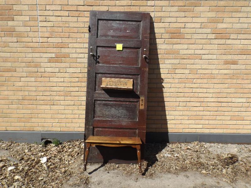lot 64 image: Vintage door 32&quotW x 80" H...