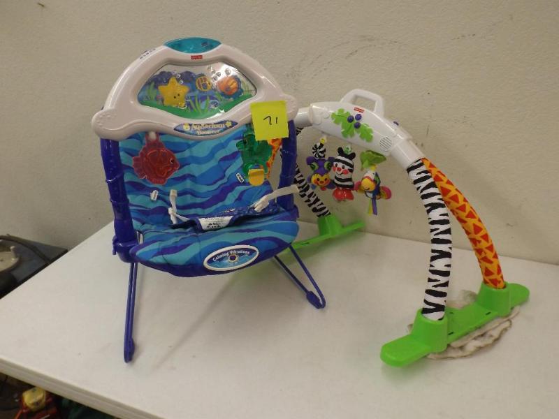 lot 71 image: Infant bouncerlounger and lay down...