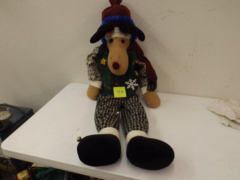 lot 75 image: My moose guy He has been sitting a...