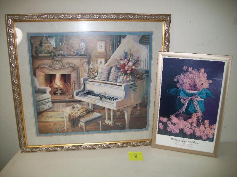 lot 8 image: This lot includes 2 picture. The la...