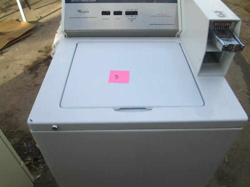 whirlpool washer has coin box and k...