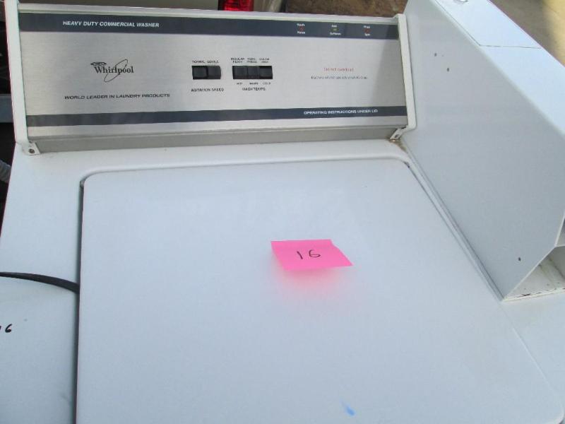 whirlpool washer has coin box and k...