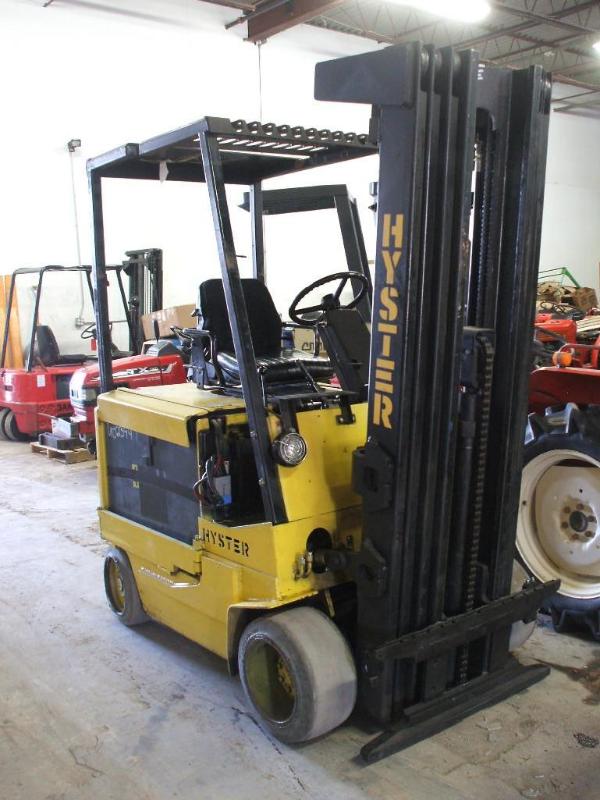 Hyster Model E50XL forklift.&nbsp&...