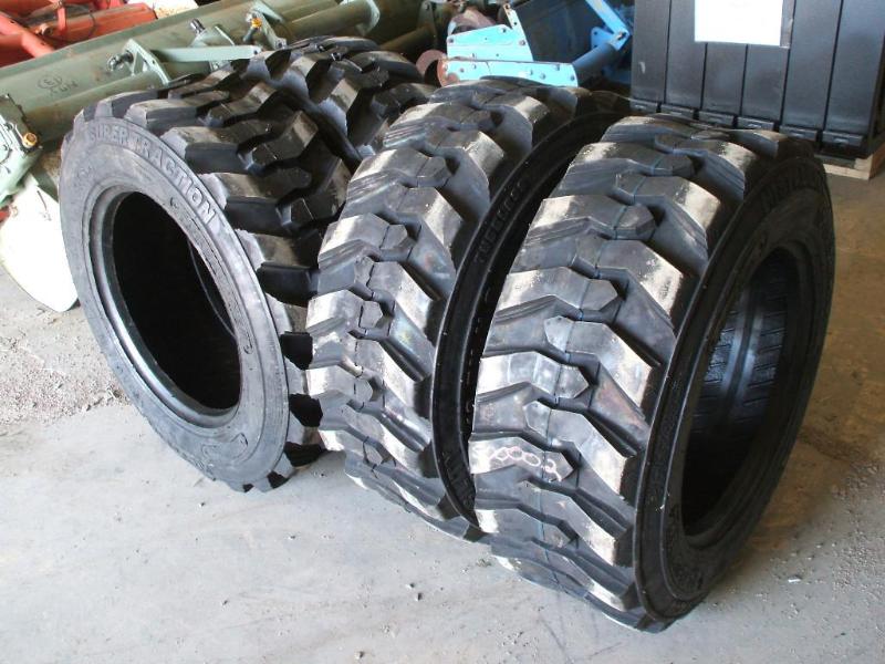A set of 4 brand new Skid Steer tir...
