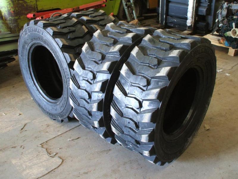 A set of 4 brand new Skid Steer tir...