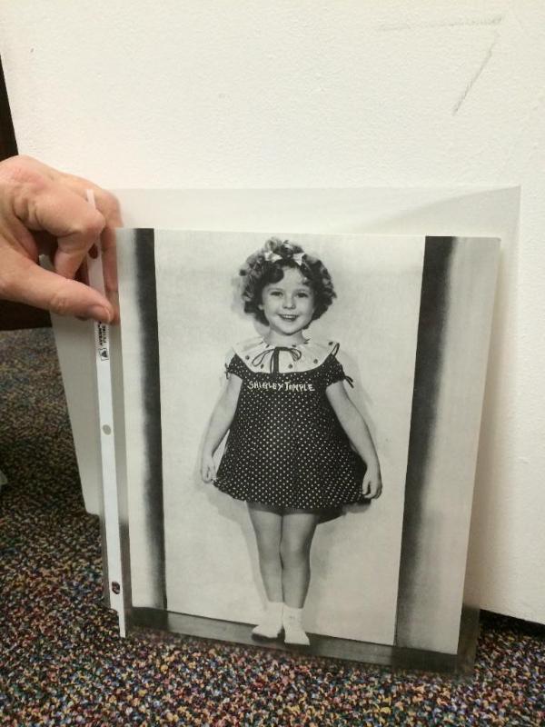 Shirley Temple reprint photo...