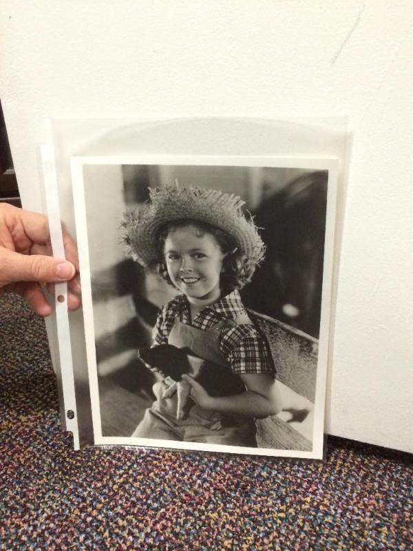 Shirley Temple reprint photo...
