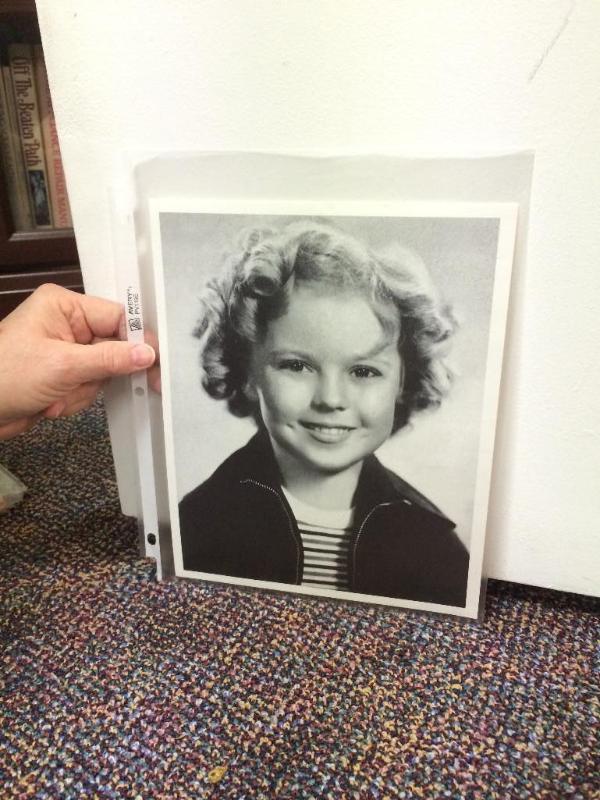 Shirley Temple reprint photo...