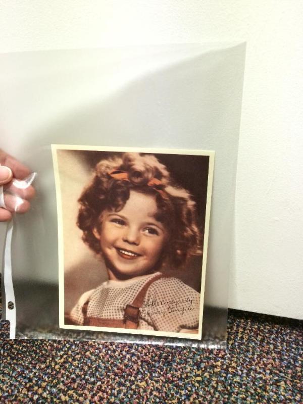 Shirley Temple reprint photo...