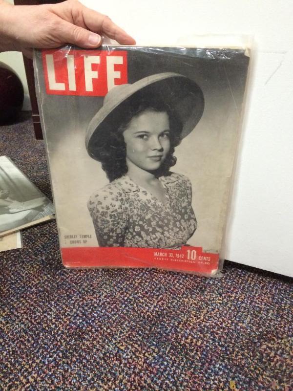 Shirley Temple Life magazine from 1...