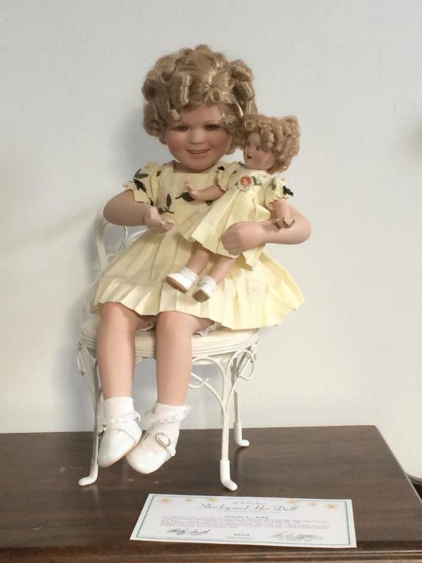 Shirley Temple and her Doll 19&quot...