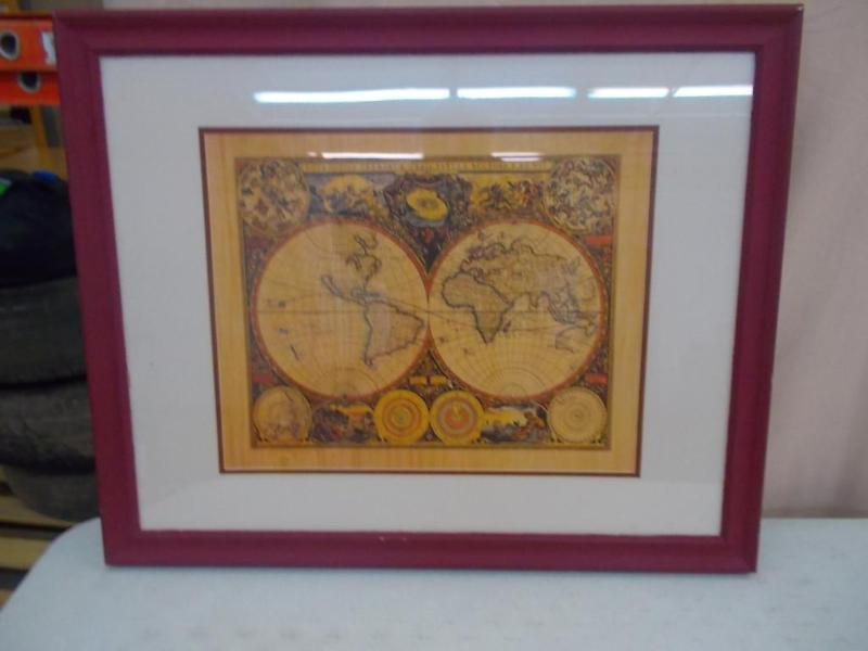 lot 28 image: 2 pictures of the world.  ...