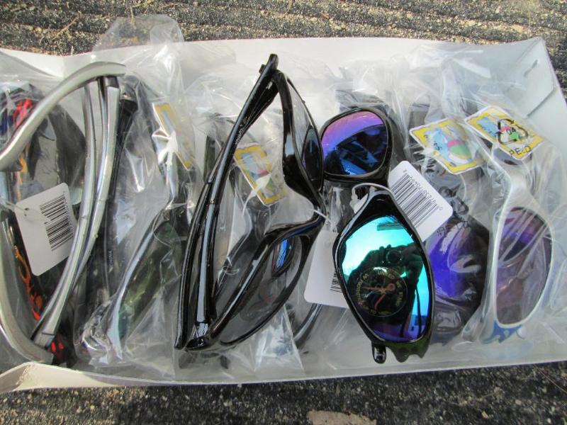 Box of 12 sunglasses, MSRP $4.99 EA...