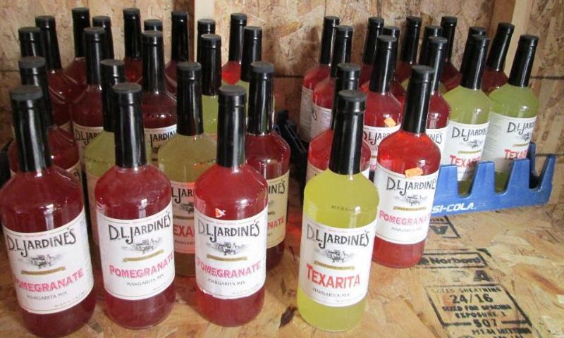 Lot of D L Jardines high end margar...
