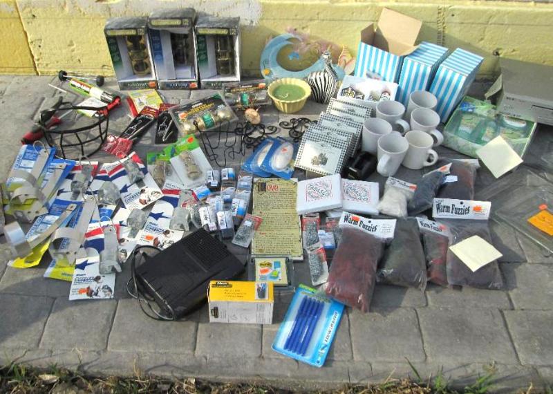 Huge value of assorted inventory, g...