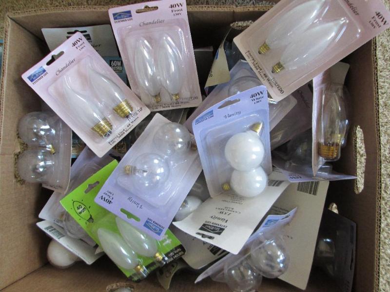 Large lot of chandelier round and t...