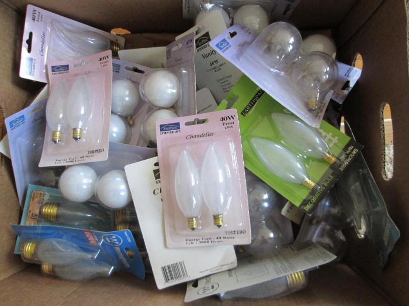 Large lot of chandelier round and t...