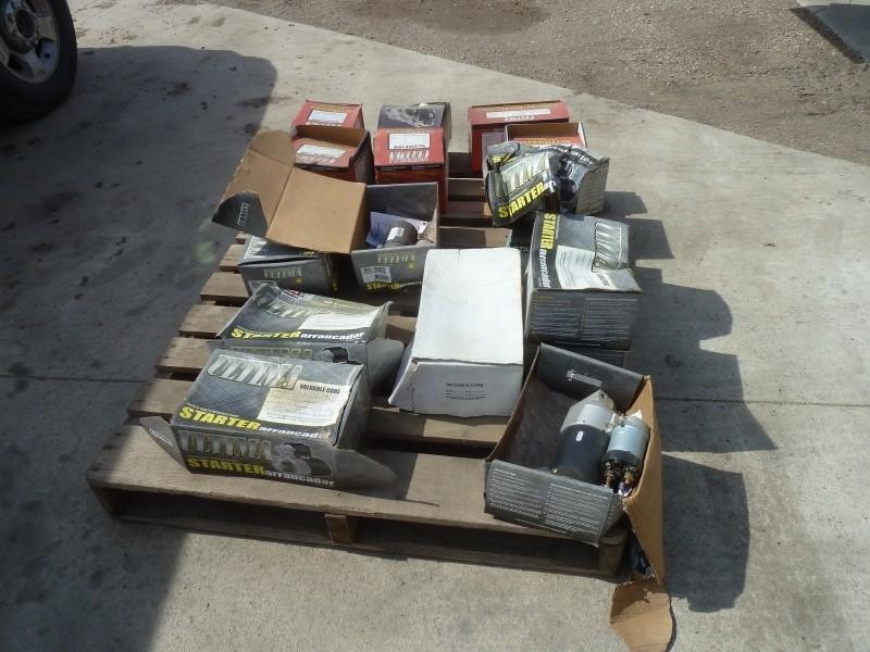 lot 13 image: Pallet of New Ultima Starters and a...