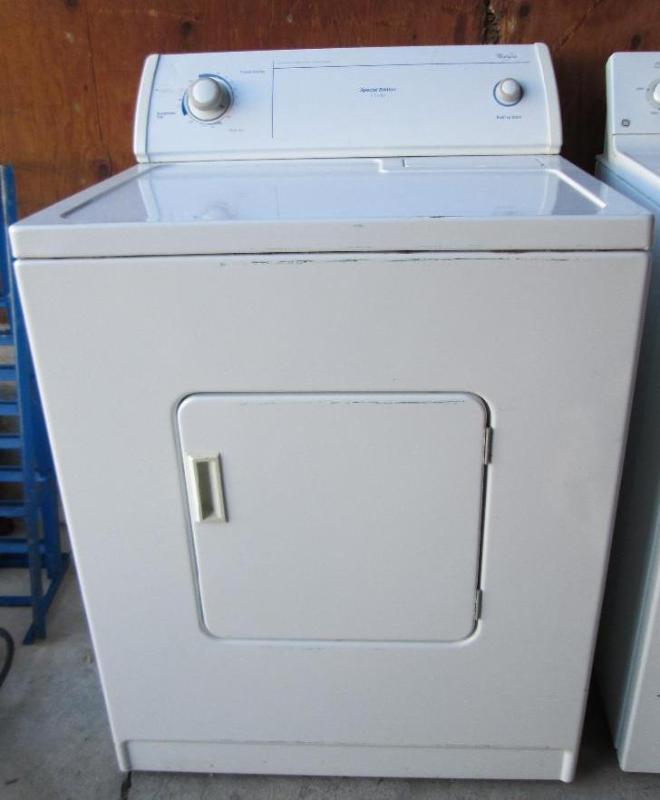 lot 102 image: Whirlpool dryer with extra large ca...