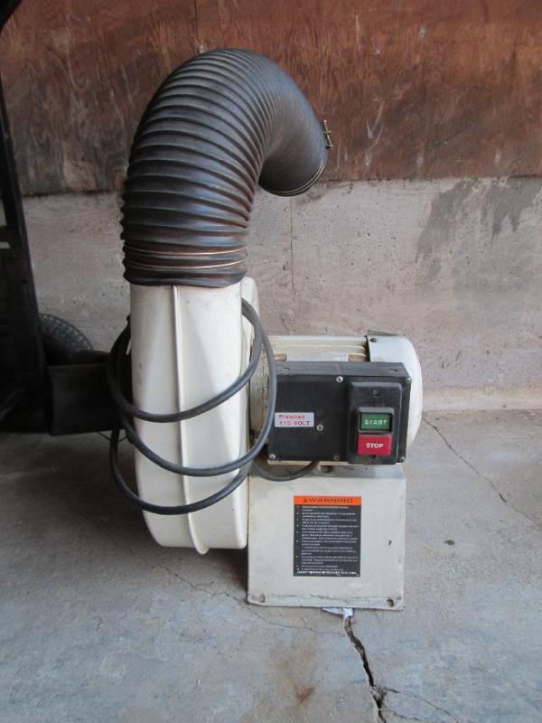 lot 107 image: Jet 115 volt fan....