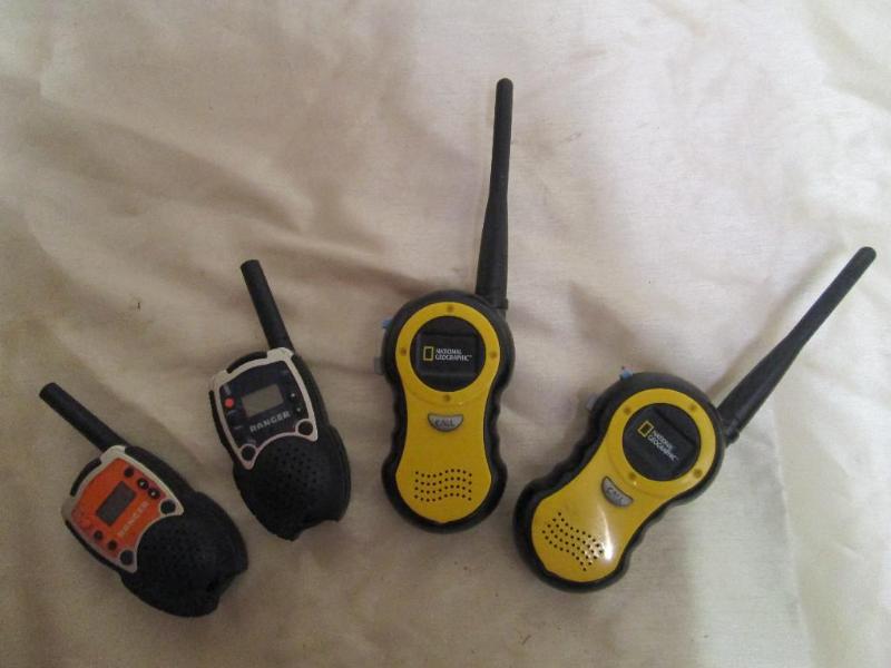 lot 120 image: 2 pair of walkie talkies. National ...