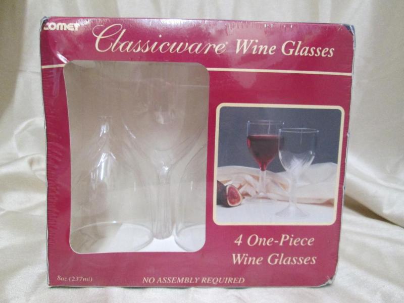 lot 149 image: Set of 4 single piece disposable wi...