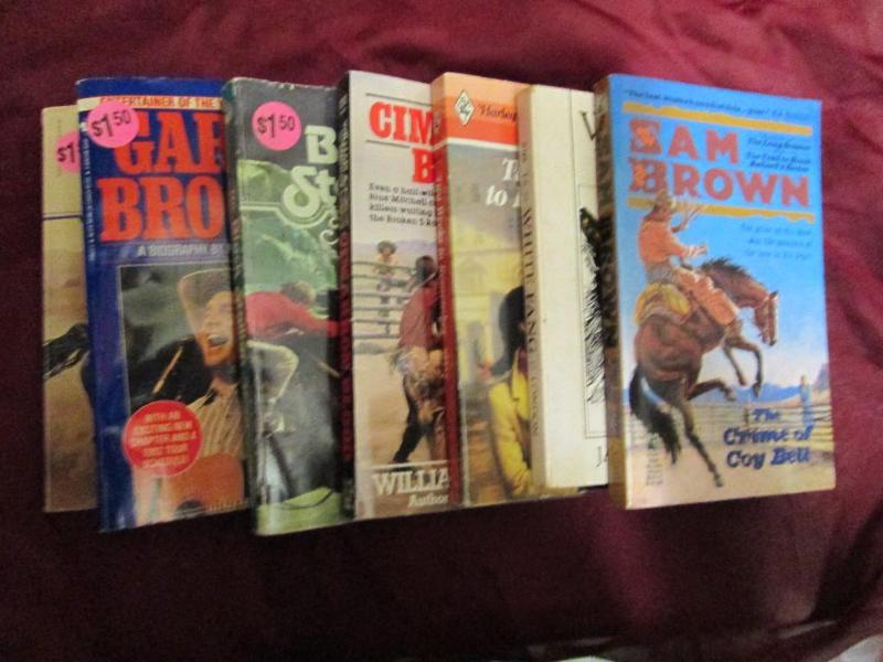 lot 174 image: Lot of western paperback books. Per...