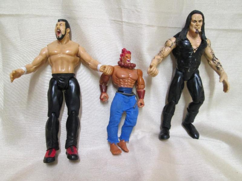 lot 177 image: WWF action figures....
