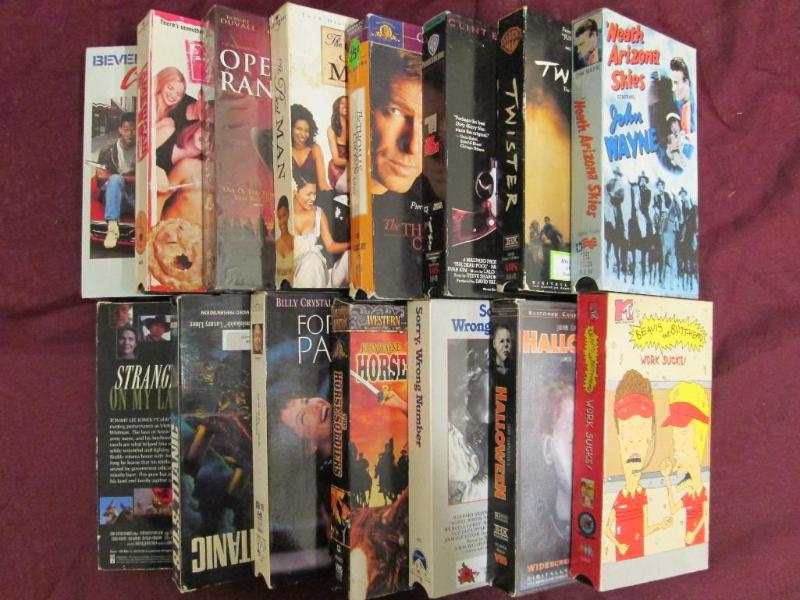 lot 217 image: Lot of 15 miscellaneous family vide...