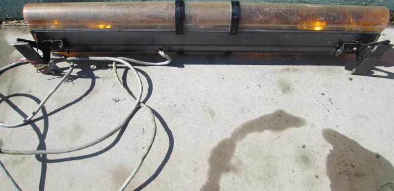 lot 6 image: 48" full mlight bar with wire,...