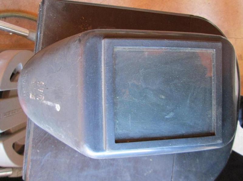 lot 75 image: Huntsman welding helmet....