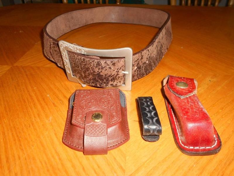 Vintage authentic Genuine Leather b...