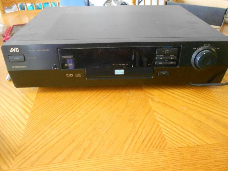 JVC player for DVDsVideos and CD...