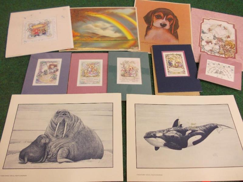 Collection Of Assorted Artwork...