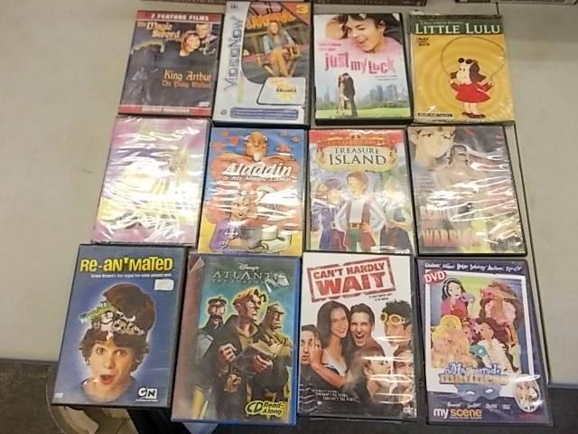 lot 29 image: 12-DVDs...
