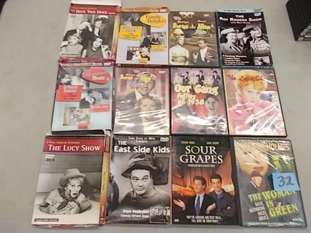 lot 32 image: 12-DVDs...