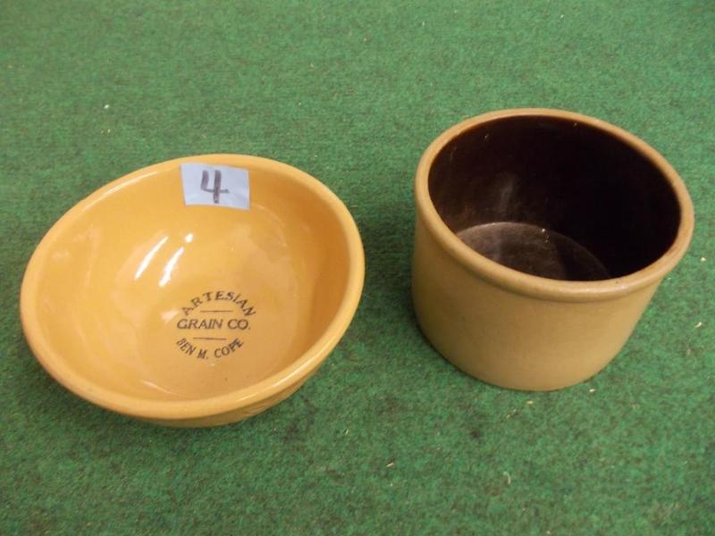 lot 4 image: Advertising&nbspMixing Bowl, Crock...
