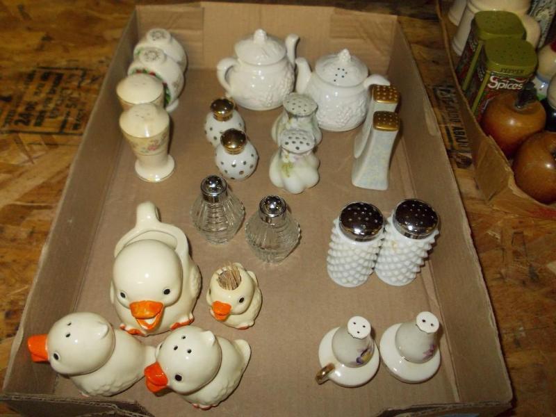 lot 81 image: Collection Of Salt & Pepper Sha...
