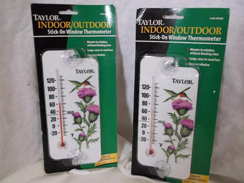 2 indoor outdoor stick-on window t...