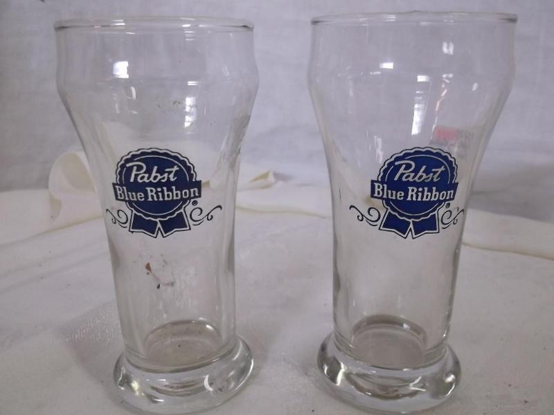 2 Vintage&nbsp pabst blue ribbon b...