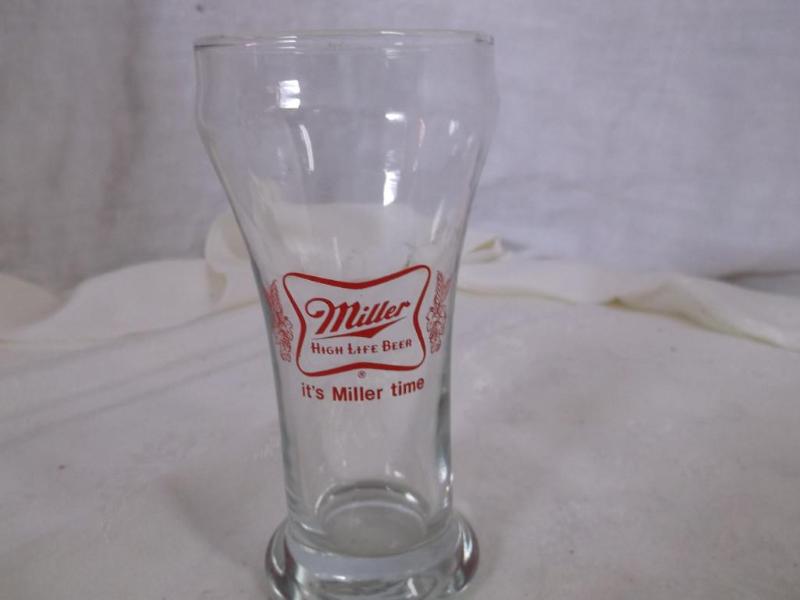 Vintage Miller beer glass 5.5&quot...
