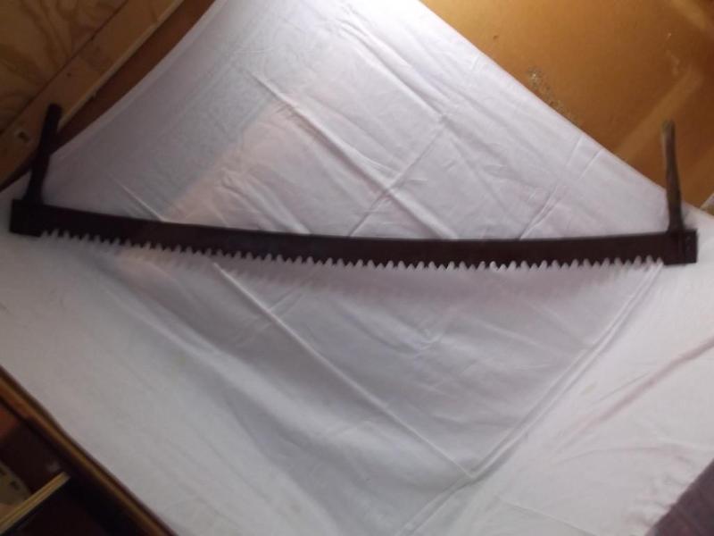 Vintage Two Man Hand saw 66&quot L...