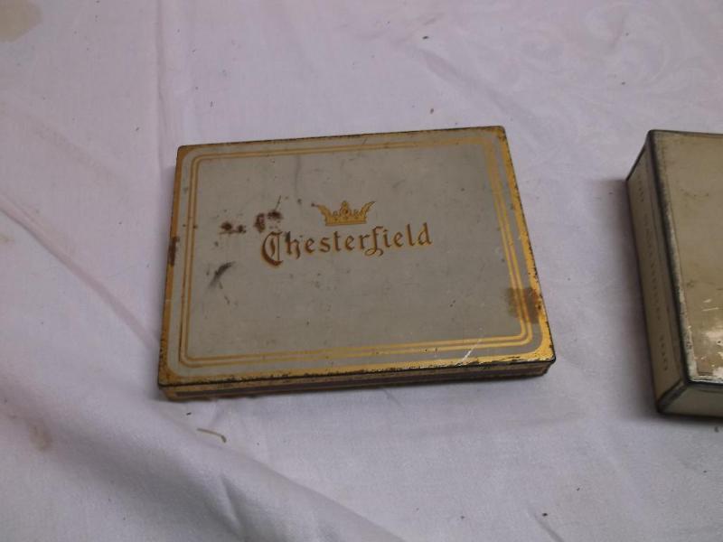Two Vintage Cigarette Tins 1 Cheste...